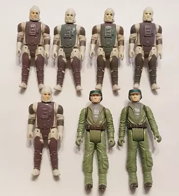 Buy Vintage Star Wars Figure X 7 Dengar 1980 H.K Rebel Commando H.K Bundle Job Lot • 15£