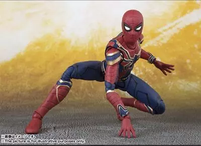 Buy S.H.Figuarts Avengers Iron Spider Infinity War PVC ABS Figure Japan Bandai JP • 82.42£