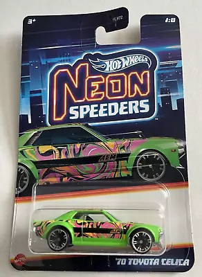 Buy Hot Wheels 2024 Mix B Neon Speeders 70 Toyota Celica • 6.99£