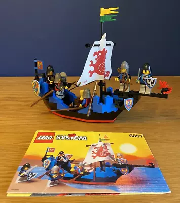 Buy Lego Castle Black Knights Set 6057 - Sea Serpent From 1992, Complete VGC • 55£