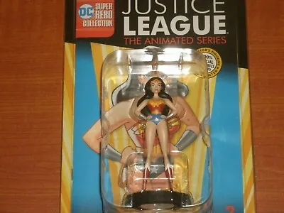 Buy JUSTICE LEAGUE 'The Animated Series' #2 WONDER WOMAN Eaglemoss DC Collection '18 • 24.99£