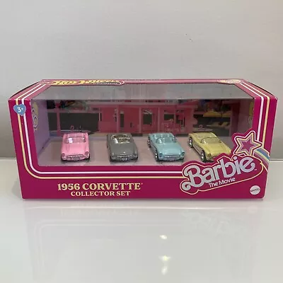 Buy Hot Wheels Premium | 1956 Barbie Corvette Collectors Set 🌸 • 49.95£