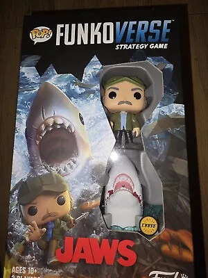 Buy Funko Pop Funkoverse Strategy Game Jaws Chase Bloody Shark Quint • 19.99£