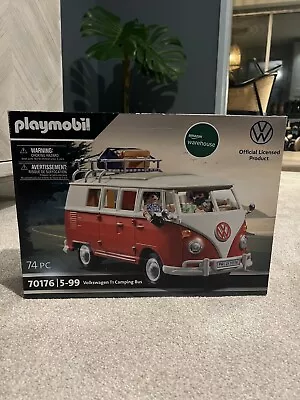 Buy PLAYMOBIL VW Camper Van VOLKSWAGEN T1 Camping Bus - 70176 • 34.99£