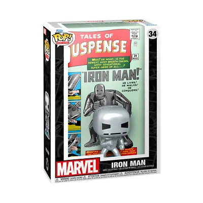 Buy Funko POP! Marvel Iron Man (Tales Of Suspense) Comic Cover #34 Vinyl Figure New • 23.65£