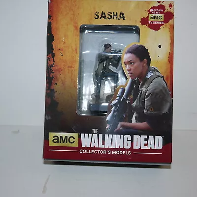 Buy AMC The Walking Dead Eaglemoss Collectable Figure - SASHA Mint Contents  • 14£