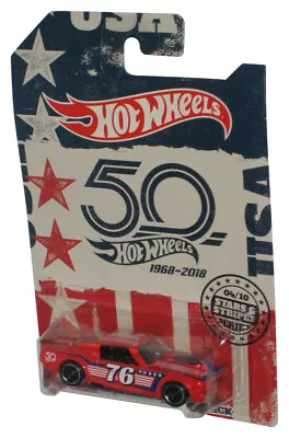 Buy Hot Wheels (2017) Red '65 Mustang 2+2 Fastback Stars & Stripes #04/10 Toy Car • 14.93£