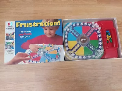 Buy Frustration Board Game 1993 MB Games Family Hasbro Pop O Matic .No Instructions • 15.99£