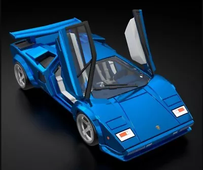 Buy Hot Wheels Rlc - ‘82 Lamborghini Countach Lp 500 S - Blue - 2022  - New - 2 • 39.99£