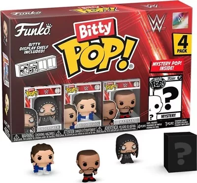 Buy Merchandising Wrestling: WWE - Funko Pop! Bitty Pop - 4 Pack Undertaker |New| • 18.49£