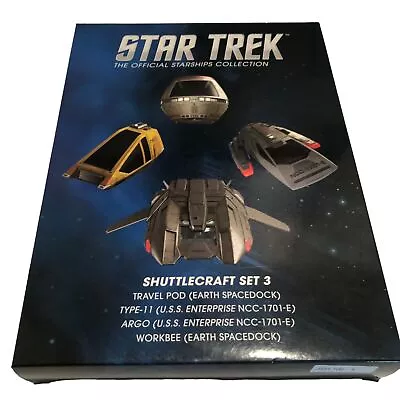 Buy Eaglemoss Star Trek Starship Shuttlecraft Set 3 • 165.31£