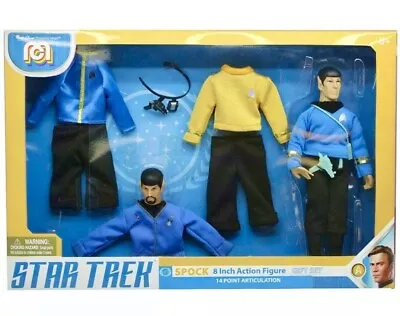 Buy Mego Star Trek Spock 8” Figure 14 Point Articulation Gift Set • 40.80£