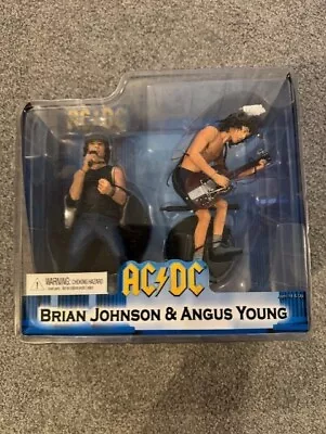 Buy AC/DC Neca Reel Toys Brian Johnson Angus Young Figures Rock Collectable Sealed • 80£