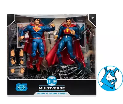 Buy Superman Vs Ultraman - Rebirth 2-Pack - 7inch DC Multiverse McFarlane Figure • 42.50£
