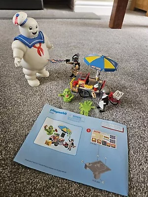 Buy Playmobil 9222 Ghostbusters Slimer & Hotdog Stand, Stay Puft And Ghostbuster • 35£
