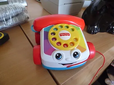 Buy Fisher Price Childs Pulls Along Phone • 2£