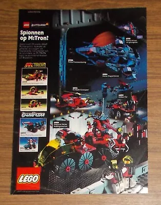 Buy Rare Advertising LEGO Space M-Tron 6989 Mega Core Magnetizer 6896 6923 6886 1991 • 4.27£