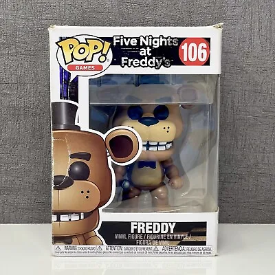 Buy Freddy Funko Pop Five Nights At Freddy's #106 | *BOX DAMAGED* • 25£