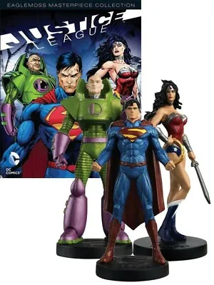 Buy DC Comic Set Superman, Lex, Wonder Woman Justice League Series 1 Figures NEW • 14.99£