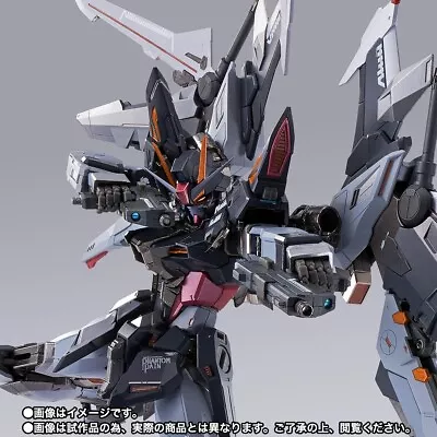 Buy METAL BUILD Gundam SEED Strike Noir Gundam Alternative Strike Action Figure • 320£