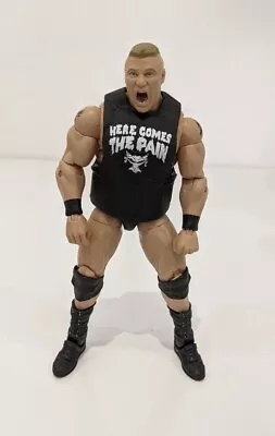 Buy Brock Lesnar Here Comes Pain WWE Mattel Elite Wrestlemania 32 Action Figure 2011 • 14.99£