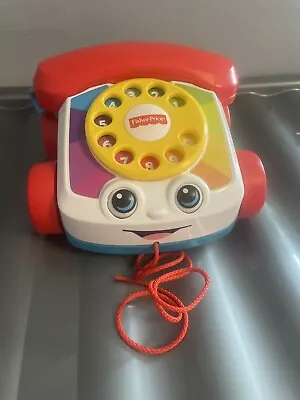 Buy Fisher Price Chatter Telephone Toddler Pull Along String Toy Story 2015 Mattel • 6.99£