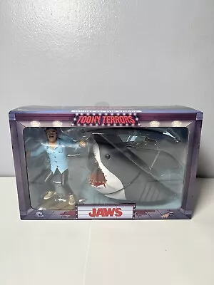 Buy Jaws Action Figure 2 Pack Toony Terrors Jaws & Quint Neca Lo Shark Movie (M5) • 34.99£