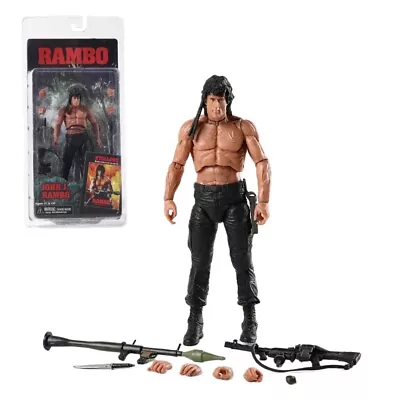 Buy NECA First Blood - John J. Rambo Survival Version 7  Action Figure IN STOCK • 34.86£