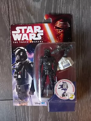 Buy Bnib 3.75  Star Wars The Force Awakens First Order Tie Fighter Pilot Toy Figure • 4£