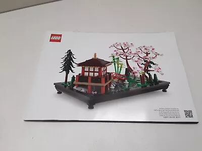 Buy Lego !!  Instructions Only !! For 10315 Ideas Tranquil Gardens  • 5.99£
