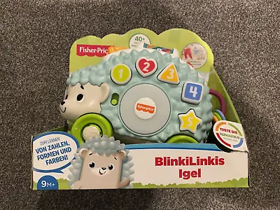 Buy Fisher Price Blinkilinkis Igel Hedgehog Toy In German Learning Linkimal • 19.99£