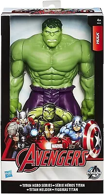 Buy HULK Action Figure Marvel Avengers Titan Hero Series 12  30cm Hasbro Official • 14.99£