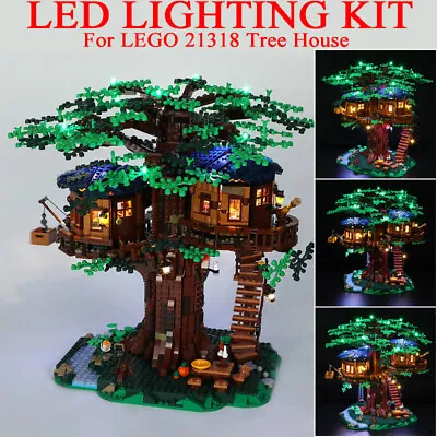 Buy LED Light Kit For LEGOs Tree House 21318 With Battery Box (Remote) • 35.63£