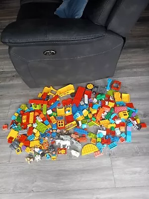 Buy Lego Duplo Large Amount , Vehicles, Bricks, People Animals • 9.95£