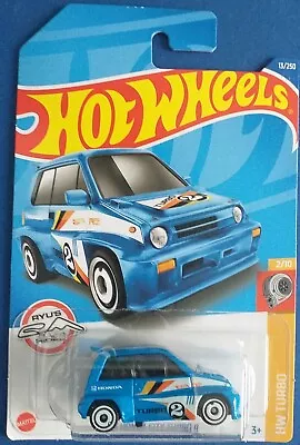 Buy Hot Wheels 2021 '85 Honda City Turbo Ii, Blue, Long Card. • 3.99£