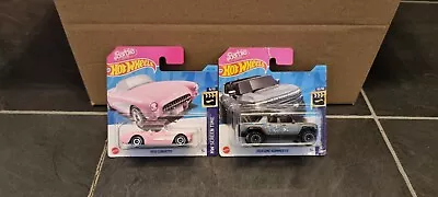 Buy Hot Wheels Barbie Car And Ken Car Bundle • 7.99£