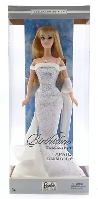 Buy 2002 Birthstone Collection Barbie Doll / April Diamond / Mattel C5134 / NrfB • 92.63£