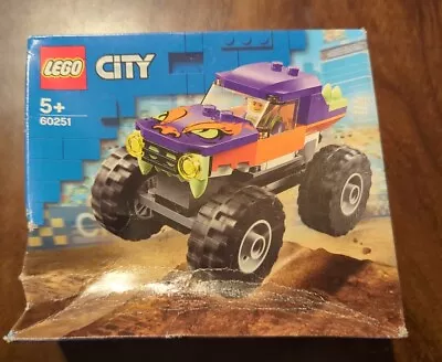 Buy Lego 60251 LEGO City Great Vehicles Monster Truck 55 Pieces Age 5 Years+ • 9.95£