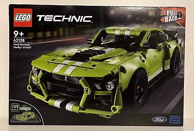 Buy Lego 42138 Technic Ford Shelby Mustang GT500 Brand New In Box Sealed • 36.99£