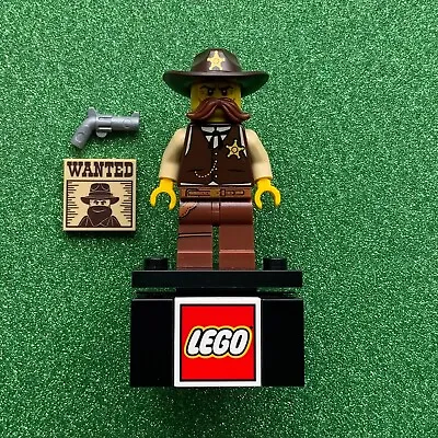 Buy Genuine Lego Sheriff Minifigure (CMF - Used - Series 13 - COL196) • 3.99£