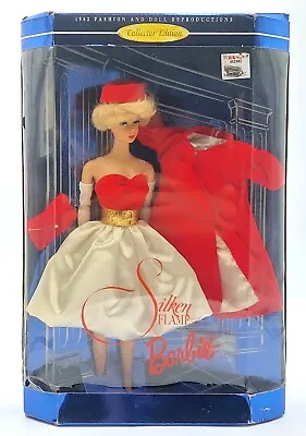 Buy 1997 Reproduction Silken Flame Barbie Doll / Mattel 18449, NrfB, Original Packaging Damaged • 56.44£