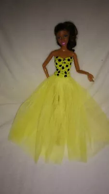 Buy Barbie Dolls Dress 2pcs Body + Skirt Clothing Princess Ball Dress Dress 06 • 7.16£