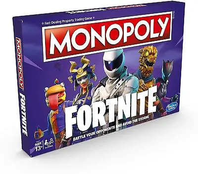 Buy Monopoly Fortnite Edition Fun Strategic Family Board Game • 14.99£