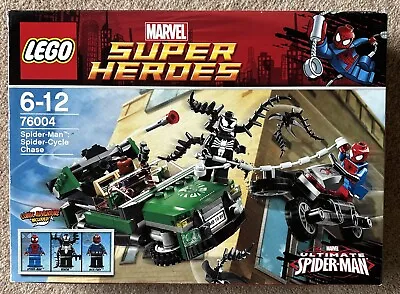 Buy Lego (76004) Marvel Ultimate Spider Man Spider-cycle Chase *100% Complete% • 17£