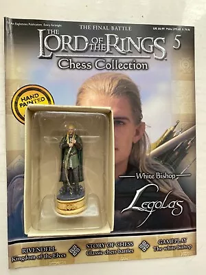 Buy Lord Of The Rings Chess Collection Issue 5 Legolas Eaglemoss Figure  + Magazine • 19.99£