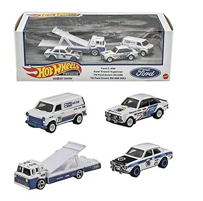 Buy Hot Wheels Premium Collector Set Assortment Ford Race Team [3 Years Old 986 • 74.41£