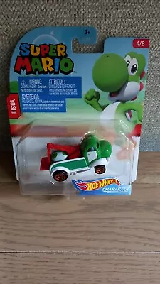 Buy Hot Wheels Character Cars: Super Mario: Yoshi • 8.99£