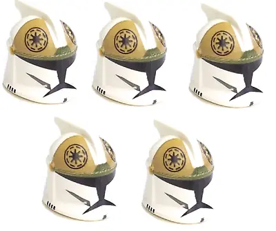Buy LEGO Star Wars: 5x Clone Gunner Clone Trooper Helmets 61189pb06 8014 8039 4542434  • 15.88£