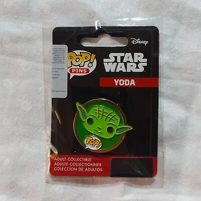 Buy FUNKO POP! Disney Star Wars Yoda Pin Badge Brand New   • 3.99£