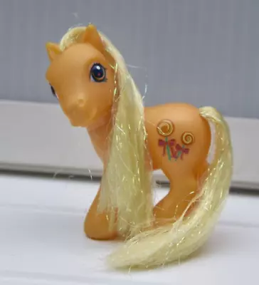 Buy Vintage MY LITTLE PONY G3 – BUTTERSCOTCH – YELLOW – YELLOW SPARKLY MANE & TAIL • 12£